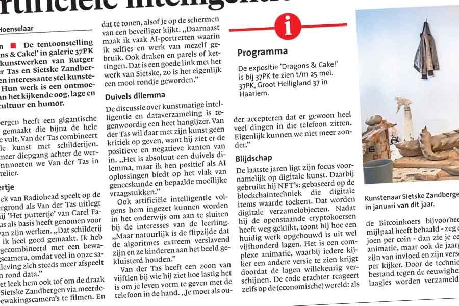 artikel-Haarlems-Dagblad-rutger-van-der-tas